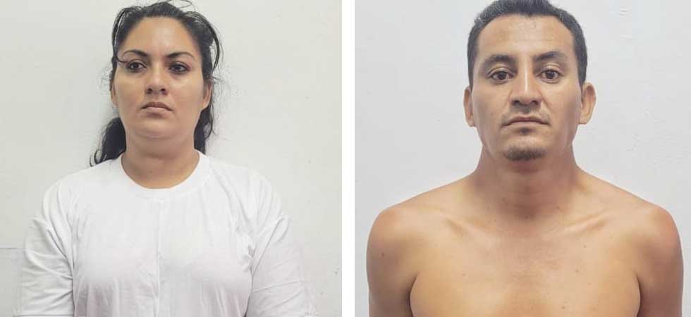 Capturan a la “Potra” y “Motor”, pareja que lideraba a la pandilla en Ciudad Arce