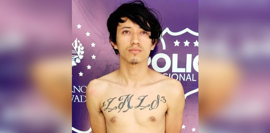 Pandillero de Santa Ana cae en manos de la justicia, le esperan varias décadas en la cárcel