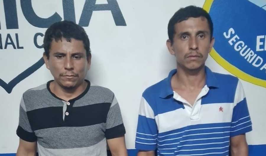 Hermanos pandilleros son capturados en San Juan Opico, La Libertad