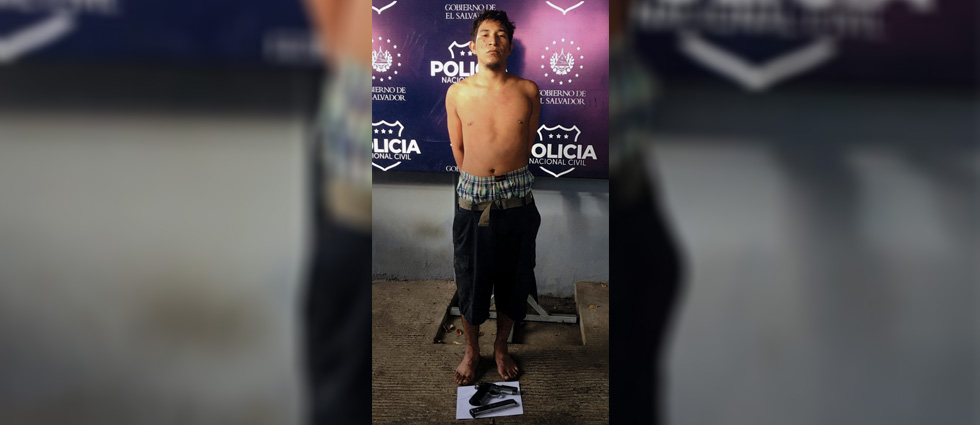 Capturan a temido gatillero de la MS-13 señalado como el responsable de varios homicidios
