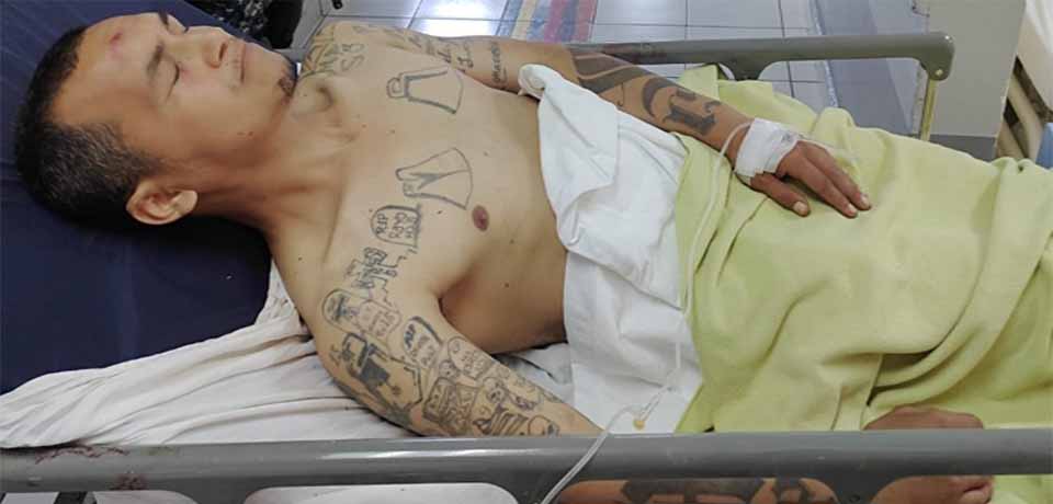 Pandillero resulta lesionado tras atacar a policías en Ahuachapán