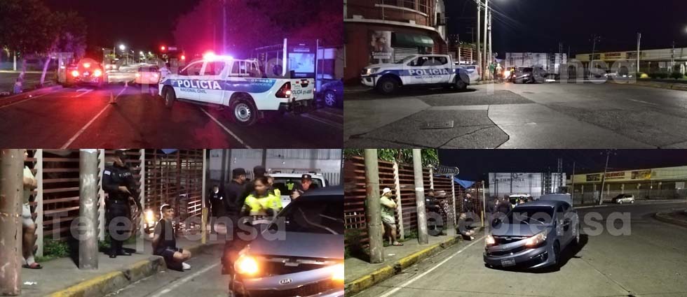 Capturan a conductor ebrio tras ocasionar dos accidentes de tránsito y una persecución policial