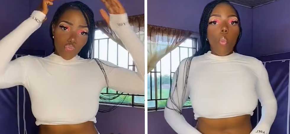 Mujer muestra su peculiar ombligo y se vuelve viral en redes sociales