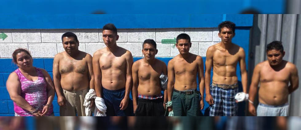 Sacan de las calles de Sonsonate a siete sujetos vinculados a la MS-13