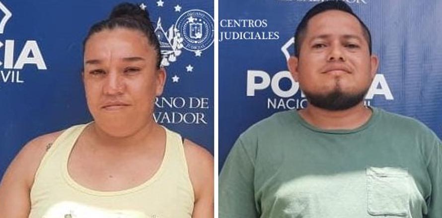 Mujer y su pareja sentimental enfrenta a la justicia por colaborar con pandillas de Soyapango
