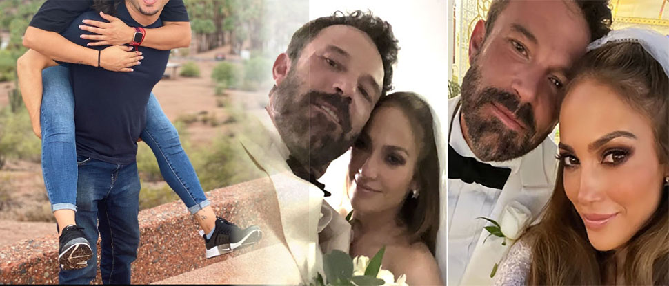 Presentadores salvadoreños recuerdan que se casaron “antes” en la misma capilla que JLo y Ben 