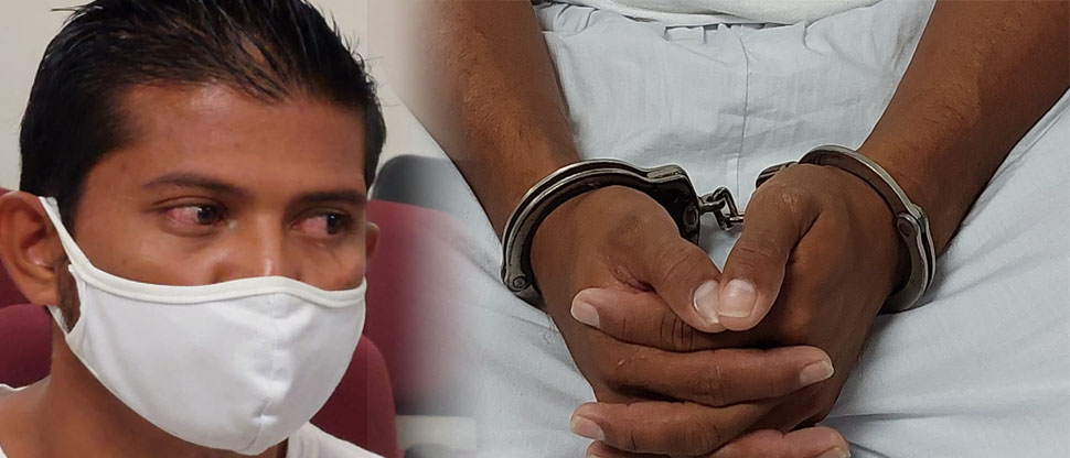 Casi entre lágrimas: Acusado de quitarle la vida a investigador de la PNC enfrenta juicio