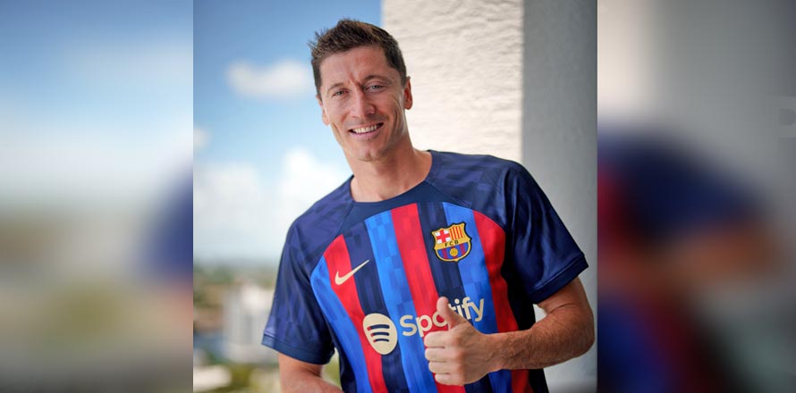 Lewandowski debutará con el Barca el próximo fin de semana frente al Real Madrid