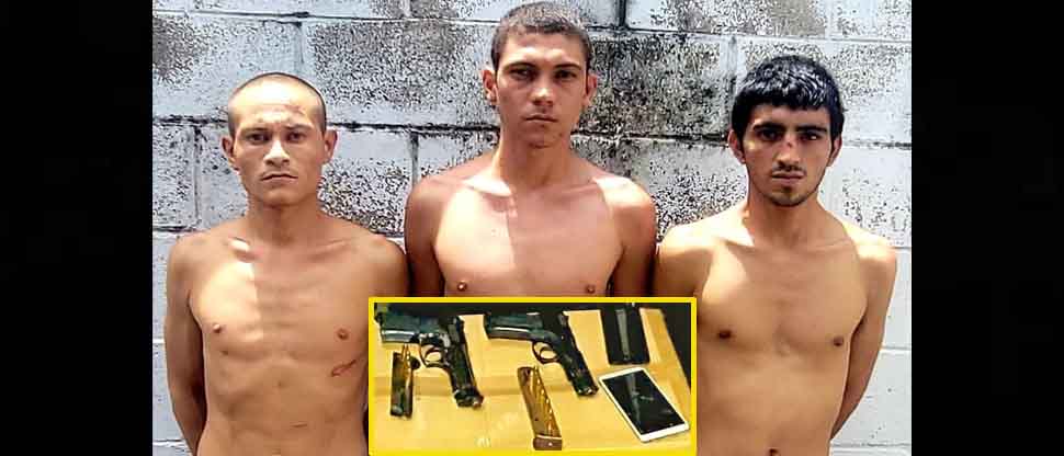 Capturan a tres pandilleros, entre ellos, un corredor de clica responsable de ordenar múltiples crímenes