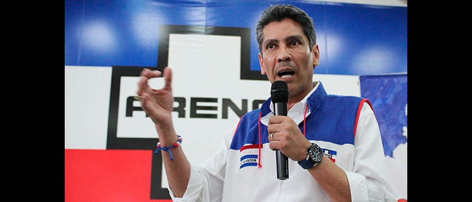 Expresidente de ARENA, Gustavo López, se quita la vida