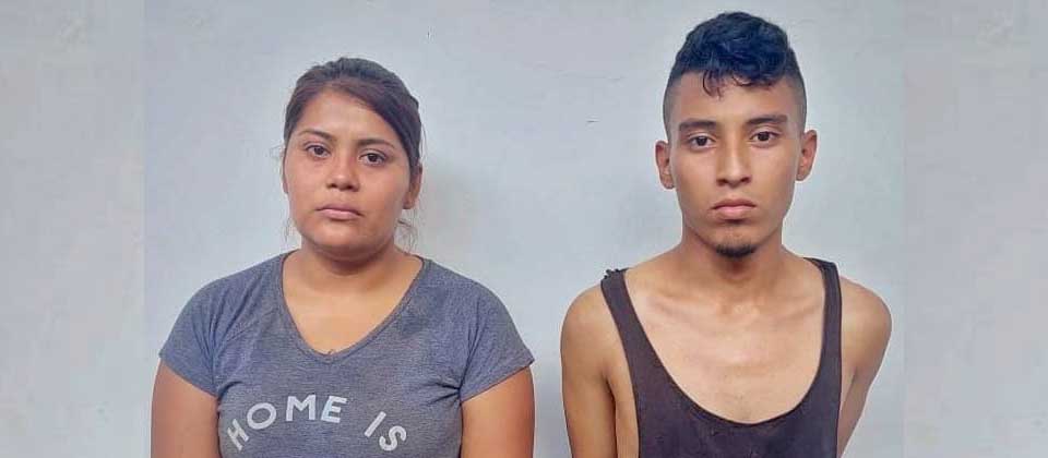 Agentes capturan a joven pandillero y su jainita en La Libertad