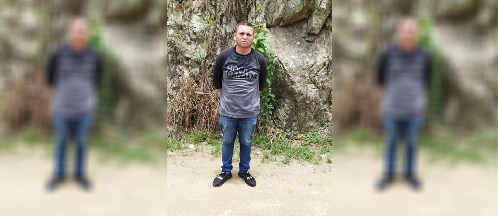 Detienen sujeto perfilado como colaborador de la MS que vendía cigarrillos ilegales