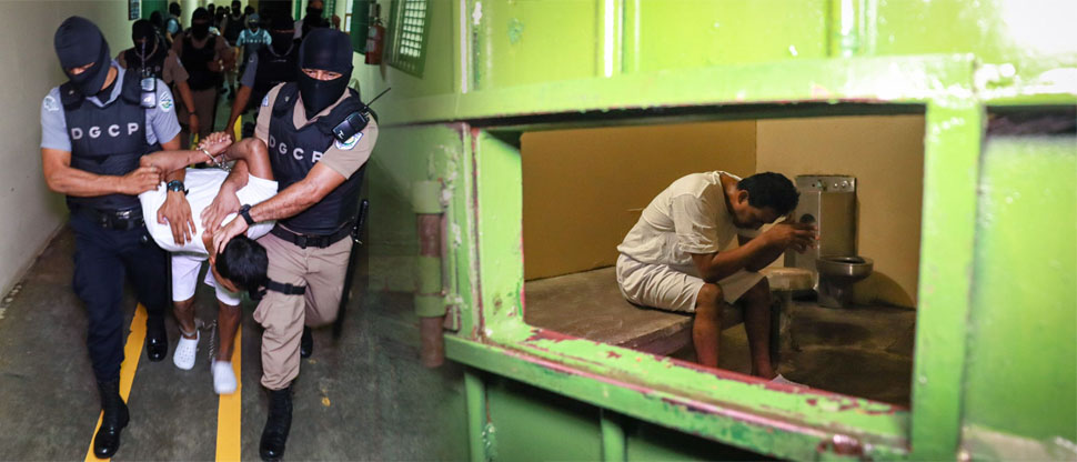 Encierran en “Zacatraz” a homicida de agentes de la PNC asesinados en Santa Ana