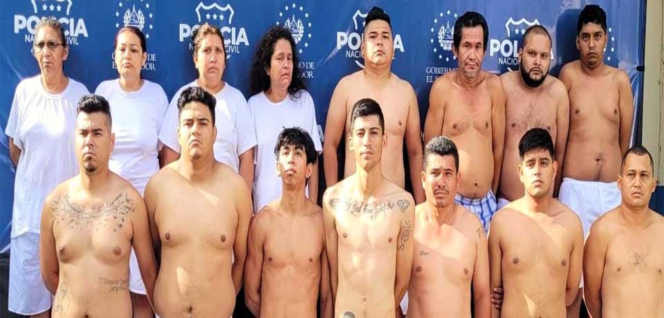 Capturan a 15 pandilleros y colaboradores en diferentes zonas de Ilopango, Soyapango y San Martín