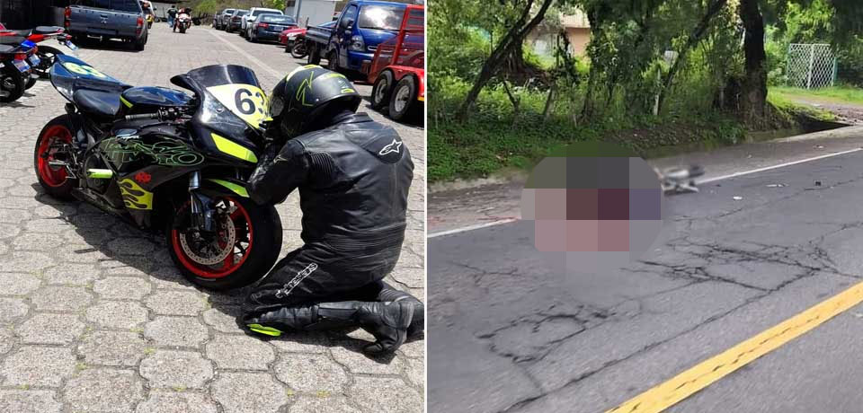 Él era Tavo, joven piloto de Moto Velocidad que se accidentó esta mañana