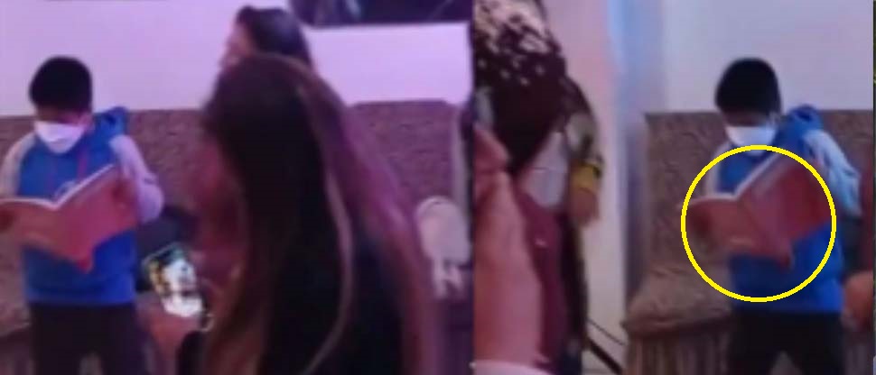 Niño se viraliza en redes sociales porque llega con un libro a una fiesta