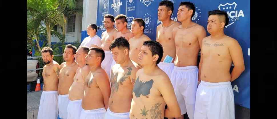 Capturan a 13 pandilleros que sembraban terror en habitantes de Soyapango, Ilopango y San Martín