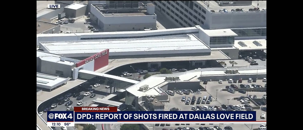 Estos son los angustiosos momentos cuando disparan a mujer armada en aeropuerto de Dallas