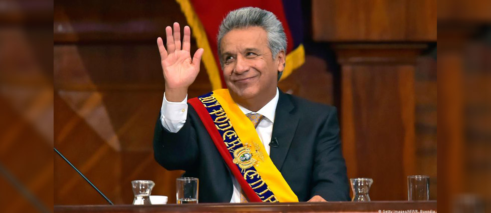 Fiscalía ecuatoriana allana la vivienda del expresidente Lenín