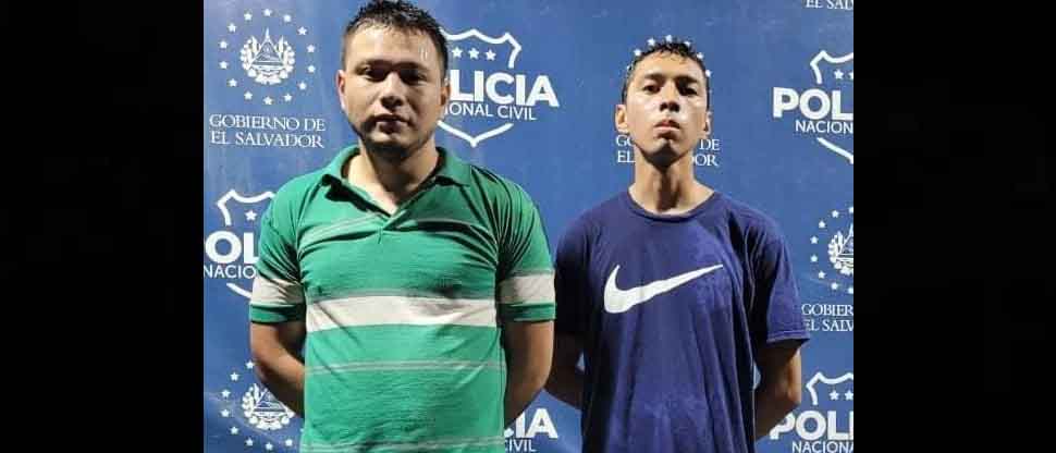 Capturan a hermanos pandilleros que delinquían en una comunidad de Ilopango