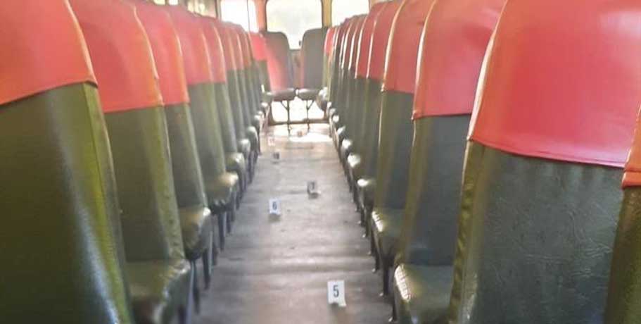 Así terminó el asaltante tras intentar robar a los usuarios de la ruta 116
