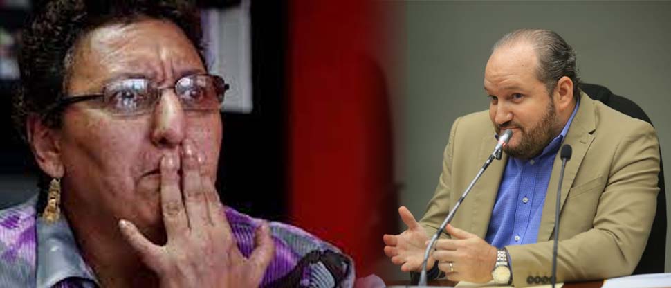 Federico Hernández le sugiere a Lorena Peña que el FMLN y ARENA vayan en coalición para las próximas elecciones