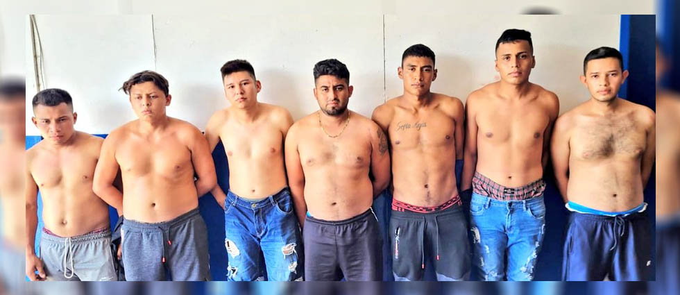 Policías sacan de las calles de San Juan Opico a siete peligrosos pandilleros
