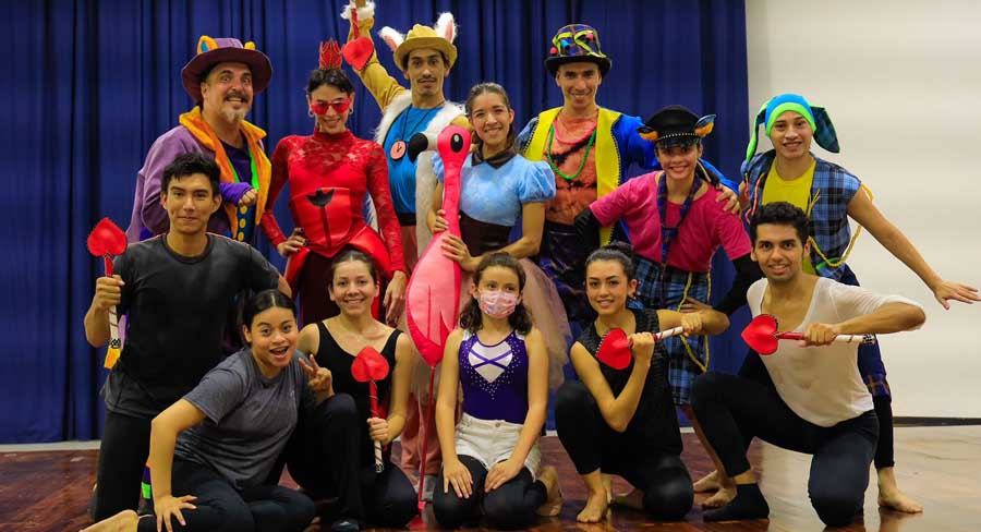 El Teatro Presidente albergará la producción artística “Alicia en el país de las maravillas”