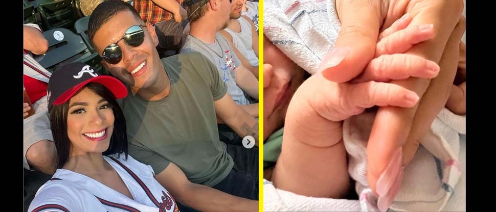 Junior Burgos y presentadora Tuty Santamaría ya son papás