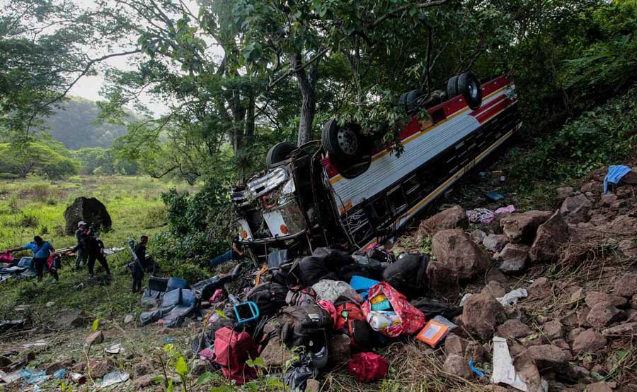 Accidente en Nicaragua deja a 13 venezolanos muertos