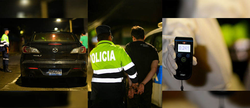 ¡Adiós vacaciones! Arrestan a conductores ebrios en diferentes controles antidoping
