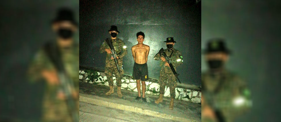 Sujeto estaba robando en una vivienda cuando fue sorprendido por militares tras una denuncia