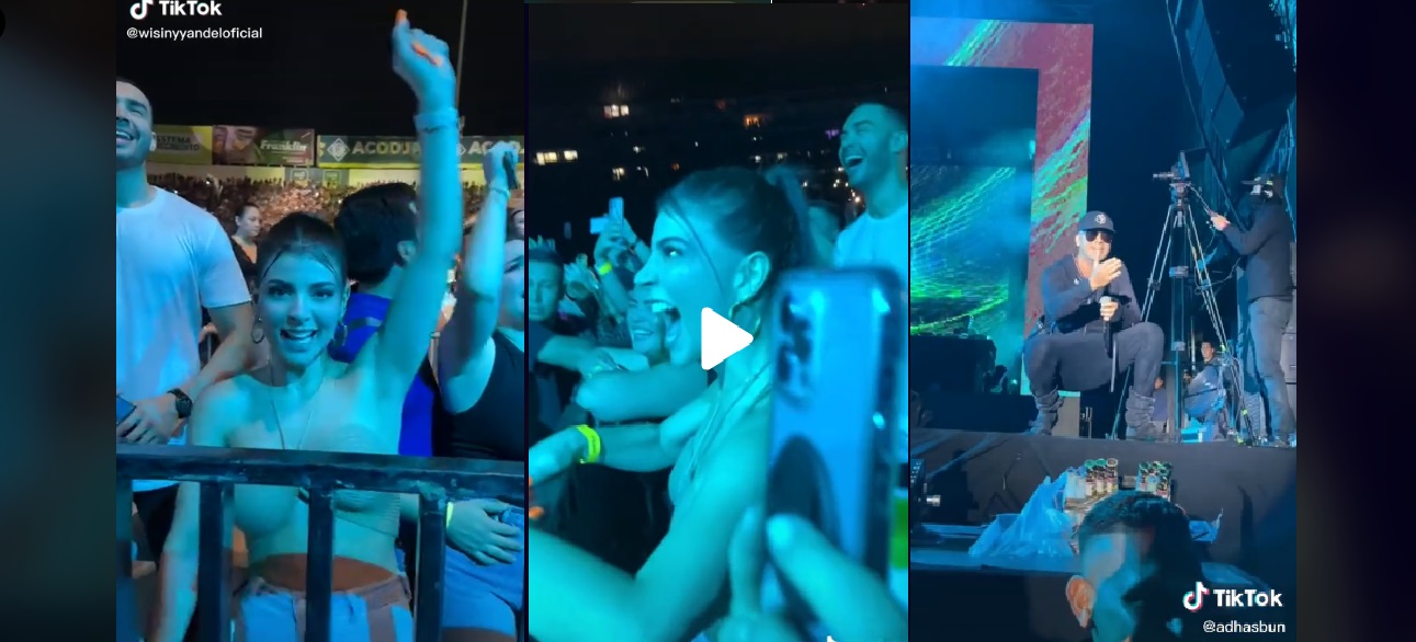 Adriana Hasbún llamó la atención de Wisin y Yandel y estos publican un video con ella