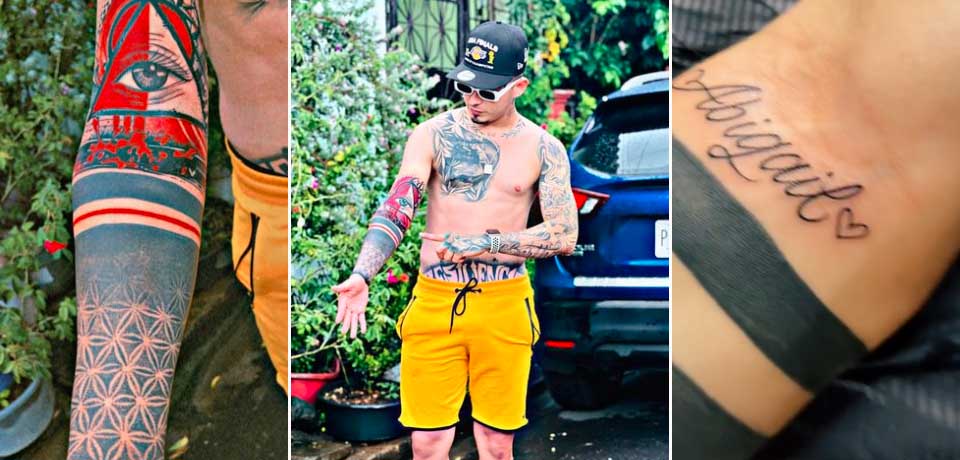 El Ricky se borra el tatuaje que se hizo por su ex Abigail Mancía