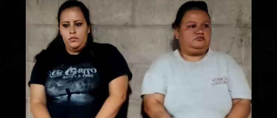 Capturan a la “Bruja y a la “Pacaya”, pandilleras que delinquían en Santa Tecla