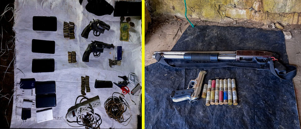 Fuerza Armada asesta fuertes golpes a estructuras terroristas decomisándoles armamento