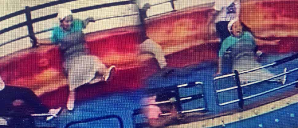 Hermana evangélica se hace viral tras subirse al tagadá