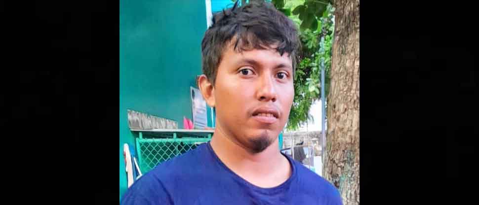 Él es Antonio, sujeto que atropelló a una persona cuando conducía su vehículo en estado de ebriedad