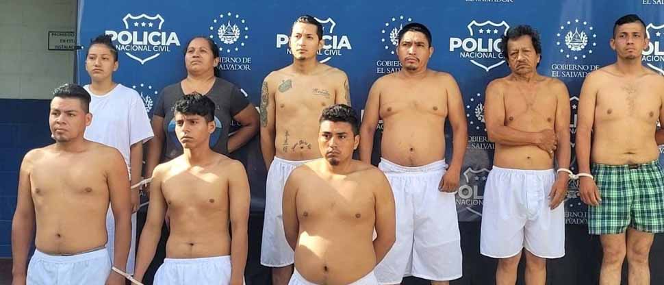 Sacan de las calles otros 9 pandilleros de Soyapango, Ilopango y San Martín