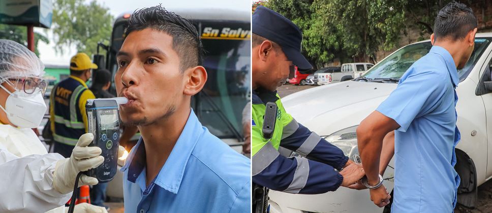 Motorista de ruta 205 es detenido tras resultar positivo a cocaína