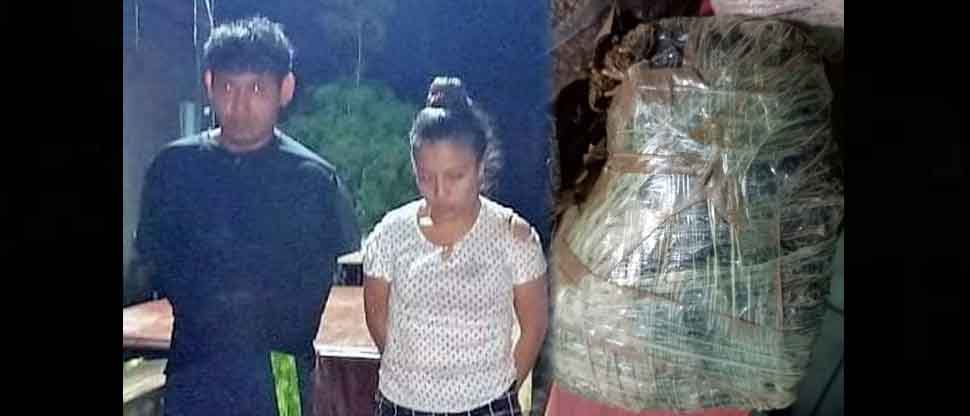 Capturan a pandillera y a palabrero que posee amplio récord delictivo