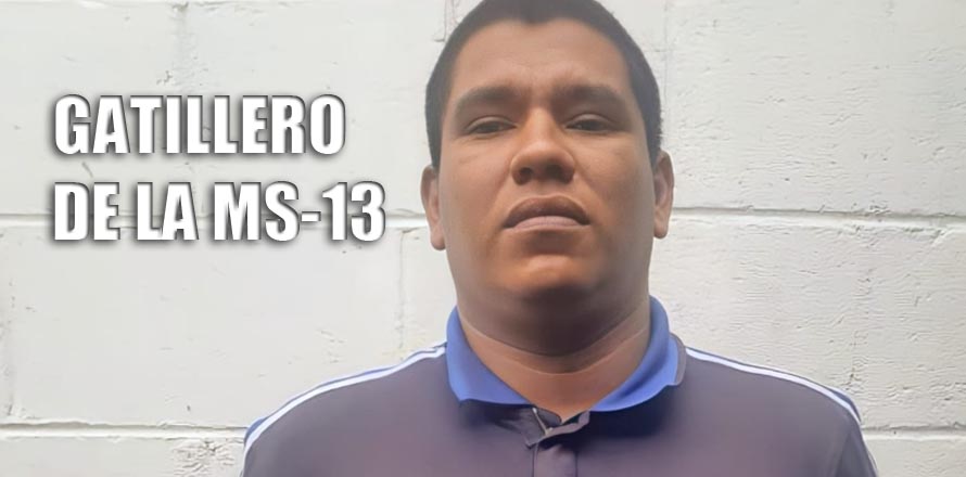 Detienen a gatillero que cometía crímenes a pedido de la MS-13