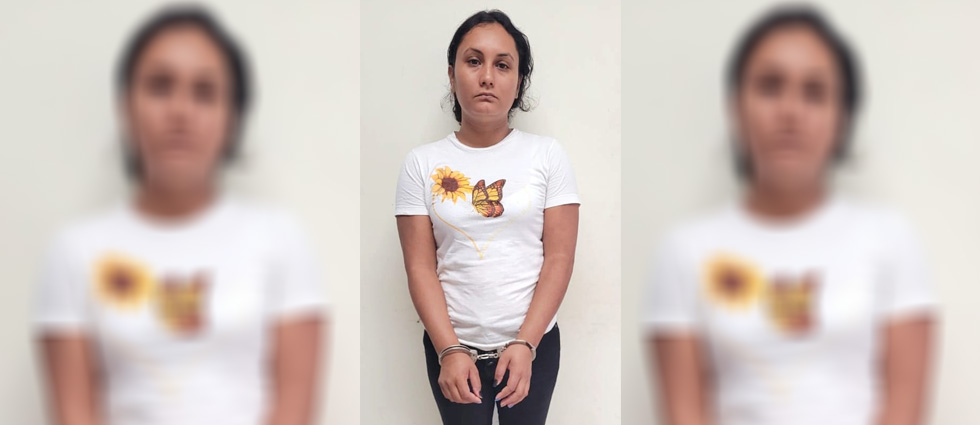 Sacan de las calles a la ‘Flaca’, pandillera y mujer de un palabrero que tiene antecedentes desde el 2015