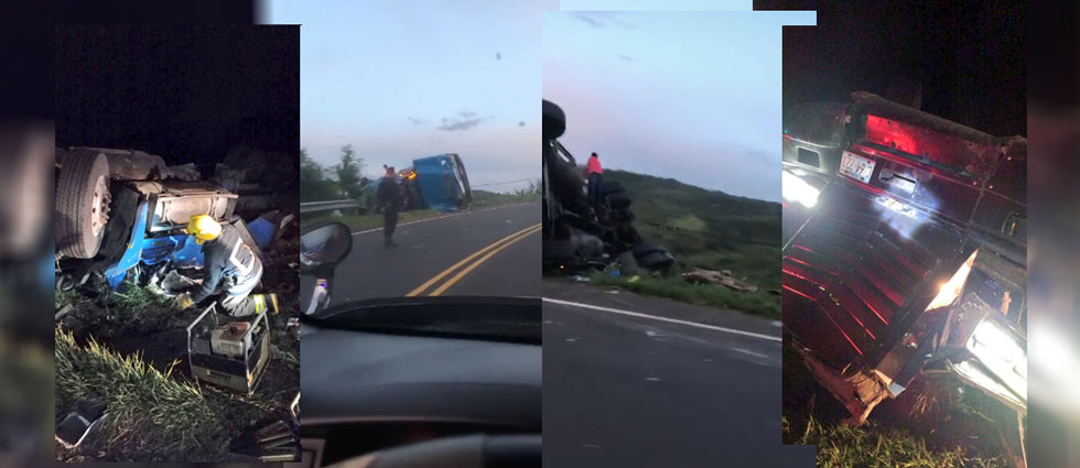 Recuperan el cuerpo sin vida de hombre que murió en un accidente vial esta madrugada