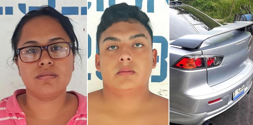 Mujer de un pandillero es capturada en compañía de otro sujeto en Ilopango