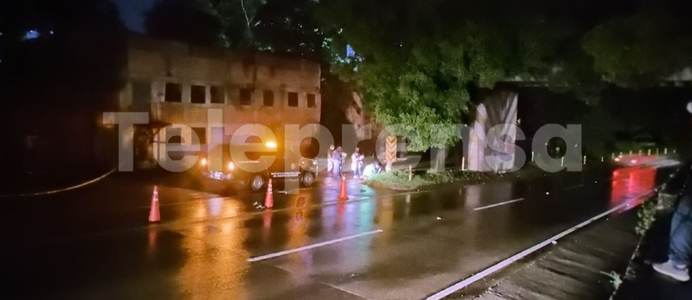 Hombre muere tras ser atropellado por un automovilista