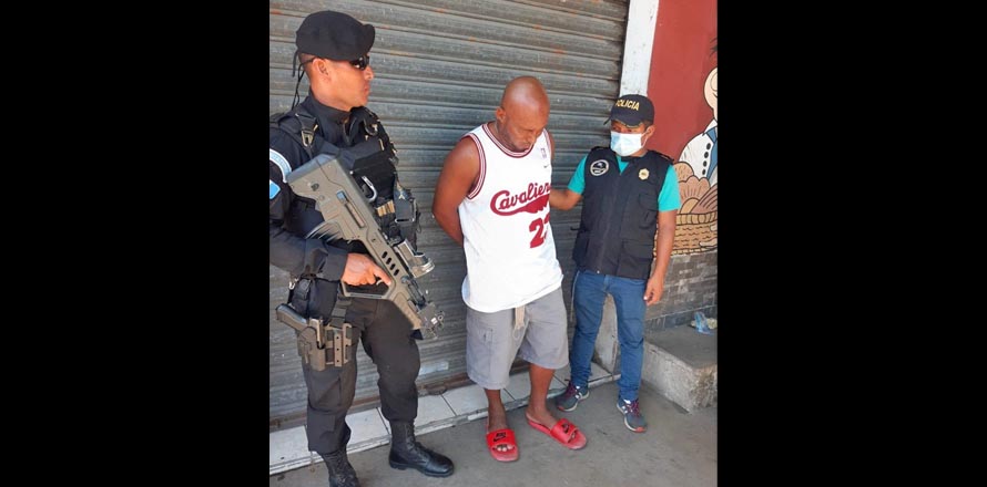 Alias Carreño, pandillero salvadoreño es capturado en Guatemala, &nbsp;se le acusa del homicidio de un policía