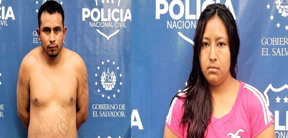 Capturan a terrorista y su jaina que operaban en La Campanera, Soyapango