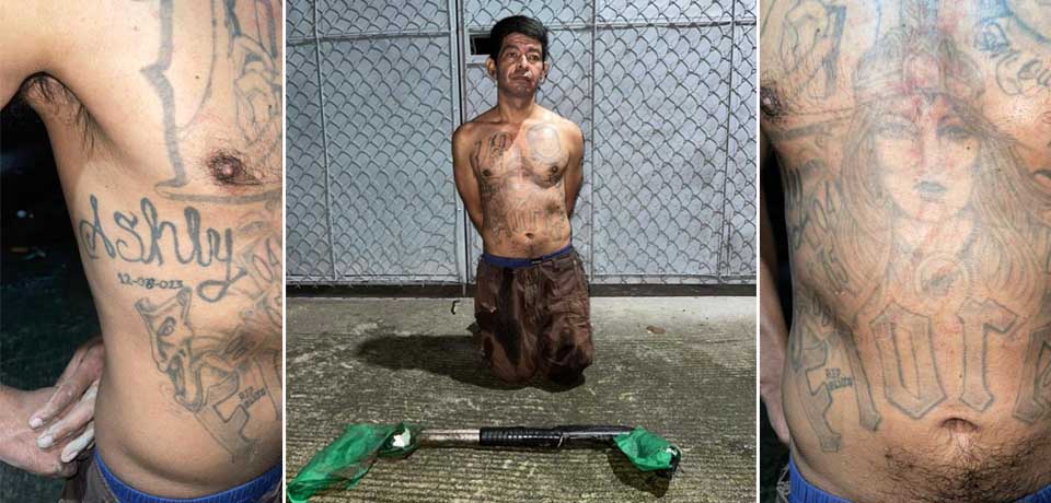 Cae peligroso gatillero de la 18 que operaba en Cuscatlán