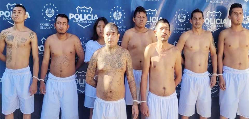 Caen ocho pandilleros que sembraban terror en habitantes de Soyapango, Ilopango y San Martín